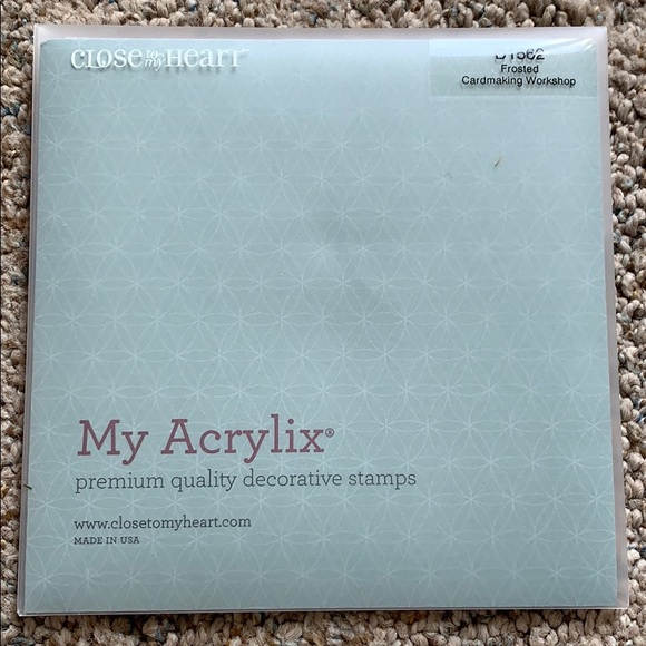 Close to My Heart My Acrylix Frosted Stamps - Picture 1 of 6